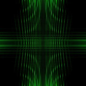 Green Abstract Background Stock Illustration