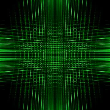 Green Abstract Background Stock Illustration