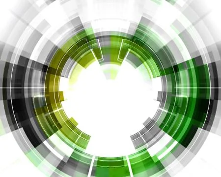 Green Abstract Background Stock Illustration