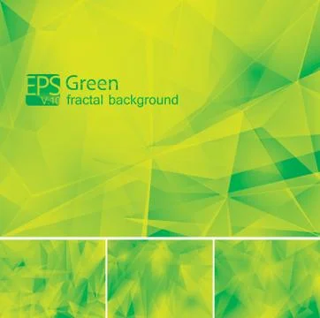 Green abstract background Stock Illustration