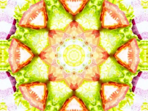 Green abstract background Stock-Illustration