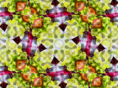 Green abstract background Illustration