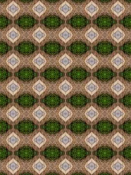 Green abstract background Illustration