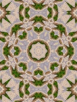 Green abstract background Illustrazione stock