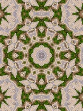 Green abstract background Stock-Illustration