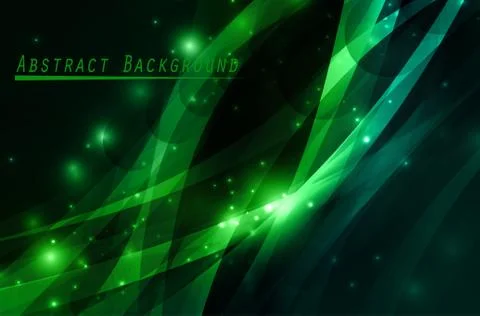 Green abstract background Stock Illustration