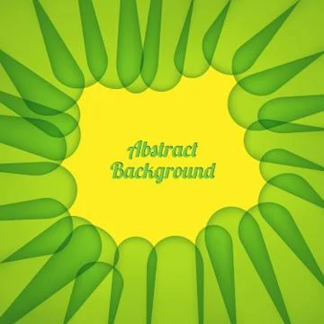 Green abstract background. Stock Illustration