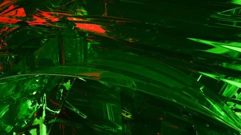 Green abstract background illustration Stock Illustration