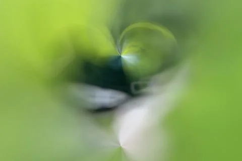 Green abstract background lines and angles blurred Illustrazione stock