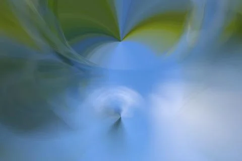 Green abstract background lines and angles blurred Illustrazione stock