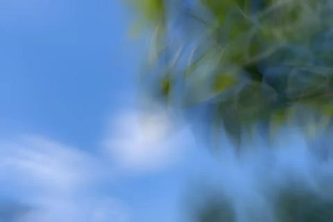Green abstract background lines and angles blurred Stock Illustration