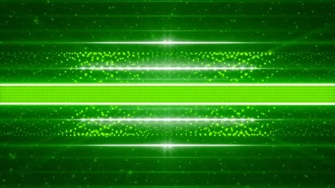 Green abstract background, motion particles and light, loop Stock Footage 85418320