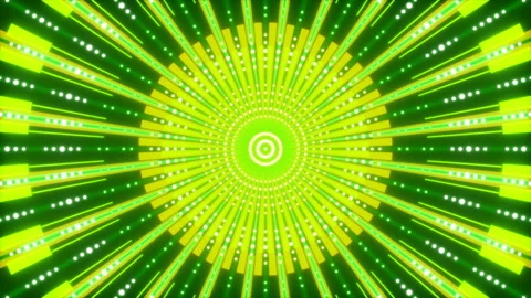 Green abstract background, motion shapes and particles, loop Stock Footage 90600220