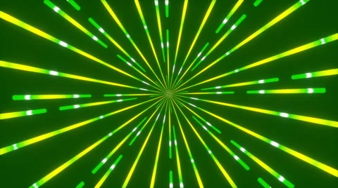 Green abstract background, moving lines, loop Stock Footage