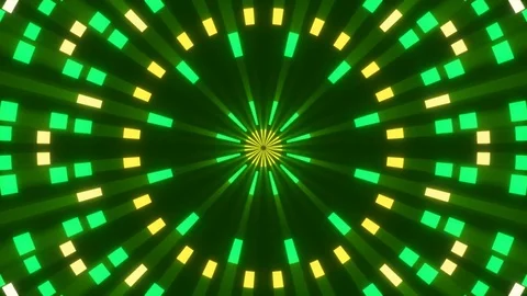 Green abstract background, moving shapes, loop Stock Footage 76885157