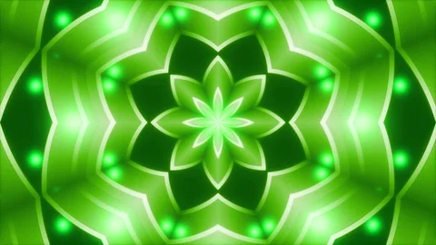 Green abstract background, moving shapes and flashing light, loop Stock Footage 82064681