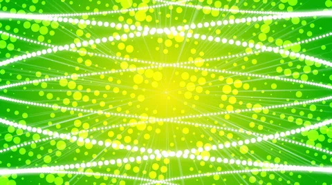 Green abstract background, ray and particles, loop Stock Footage 58925324