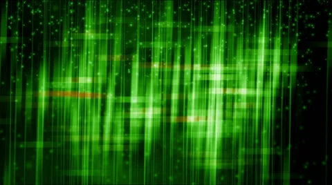 Green abstract background snowflake LOOP Video stock 44424906