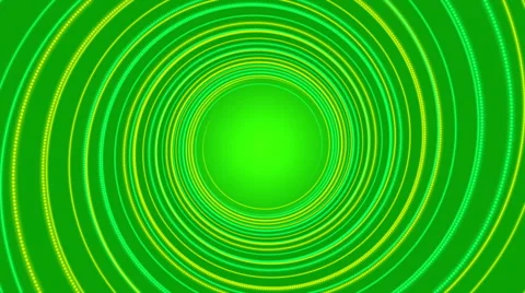 Green abstract background, spiral light and particle, loop Stock Footage 54955923