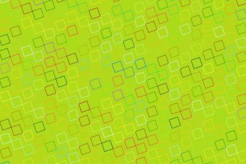 Green abstract background with square patterns and digital style 스톡 일러스트