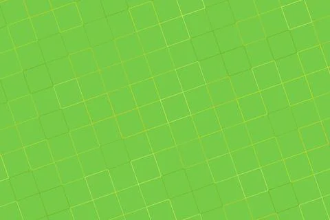 Green abstract background with squares and geometric shapes Stock Illustration