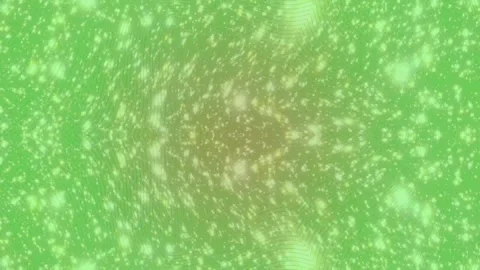 Green abstract background with swirling glowing particles a backdrop filled Stockbeeldmateriaal 334656031