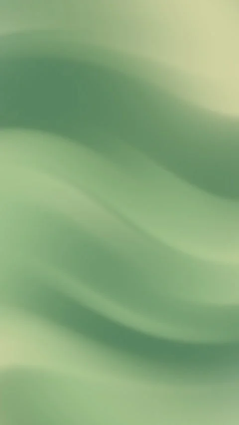 Green abstract background with wavy lines Vidéo 309996527
