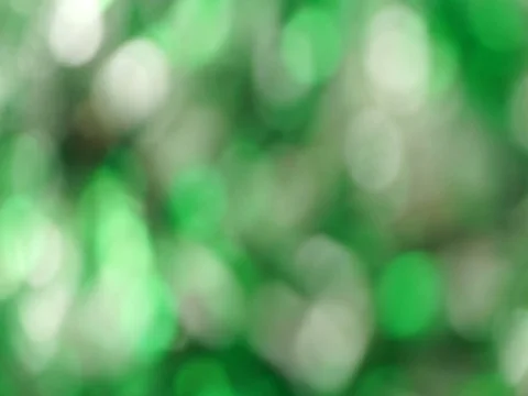 Green Abstract blured light bokeh lights rotation background Stock Footage 111620859
