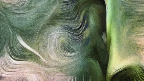 Green abstract canvas Stock Footage 126669809