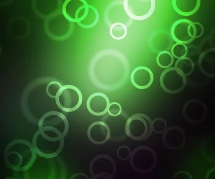Green abstract circles bokeh 스톡 일러스트