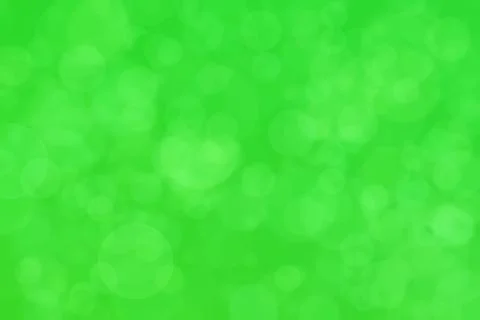 Green abstract defocused background, circle shape bokeh pattern. Stock Illustration