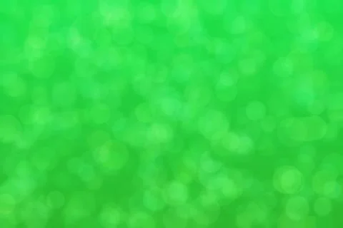 Green abstract defocused background, circle shape bokeh pattern. Stock Illustration