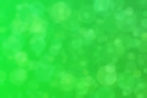 Green abstract defocused background, circle shape bokeh pattern. Stockillustratie