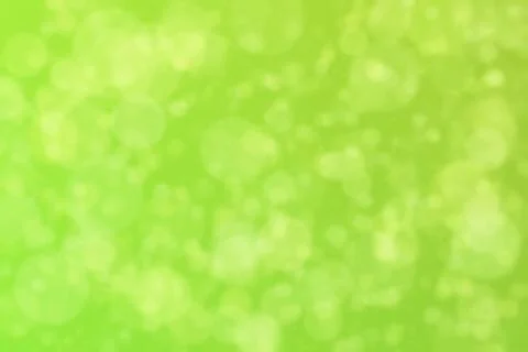 Green abstract defocused background, circle shape bokeh pattern. 스톡 일러스트