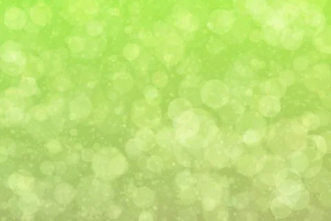 Green abstract defocused background, circle shape bokeh pattern. Stock Illustration