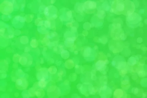 Green abstract defocused background, circle shape bokeh pattern. Stock Illustration