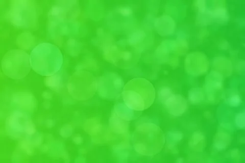 Green abstract defocused background, circle shape bokeh pattern. Stock Illustration