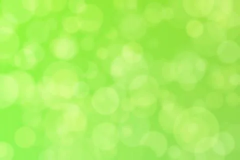 Green abstract defocused background, circle shape bokeh pattern. 스톡 일러스트
