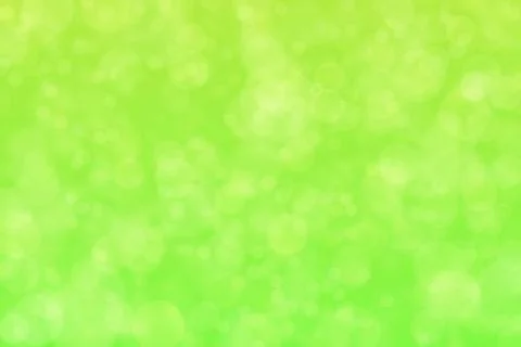 Green abstract defocused background, circle shape bokeh pattern. Foto stock