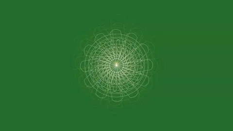 Green Abstract Design Abstract on Green Screen Background Horizontal 16:9 Video stock 339329810