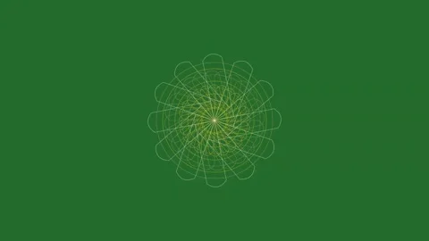 Green Abstract Design Abstract on Green Screen Background Horizontal 16:9 Stock Footage 339329817