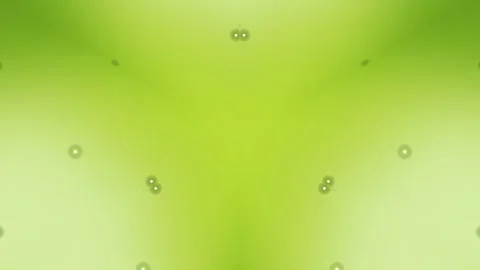 Green abstract design with circles, lines, and gradients 스톡 동영상 331647293