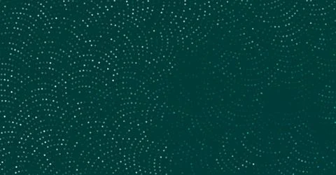 Green abstract dotted wave pattern with circular geometric symmetry and modern Stock Illustration