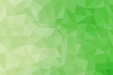 Green abstract geometric background with polygon shapes Stock Illustration