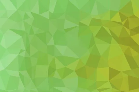 Green abstract geometric background with polygon shapes Stock Illustration
