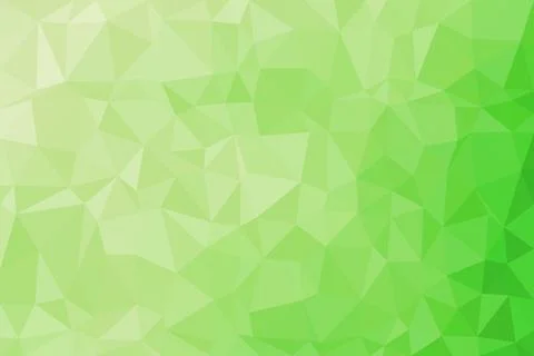 Green abstract geometric background with polygon shapes Stock Illustration