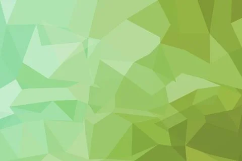 Green abstract geometric background with polygon shapes Stockfoto's