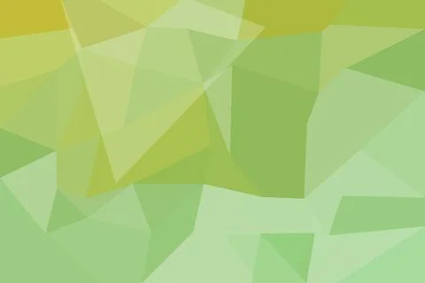 Green abstract geometric background with triangles and polygons 库存插图