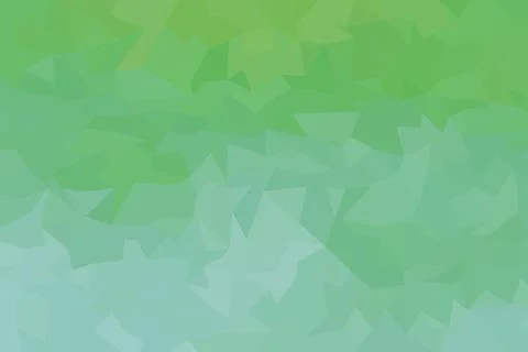 Green abstract geometric background with triangular shapes Stock Photos