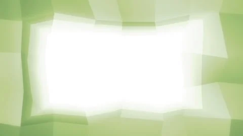 Green abstract geometric frame in subtile dynamic motion - seamless (FULL HD) Vídeos de archivo 37243680